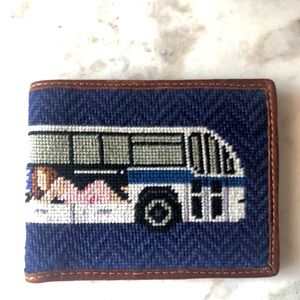 Smathers & Branson needlepoint wallet NEW